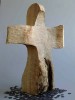 Thema....glauben....   Linden Holz geschnitzt Höhe ca. 82 cm € 727,-
Holzkunst Holzskulptur wood art home accessoire skulptur000007